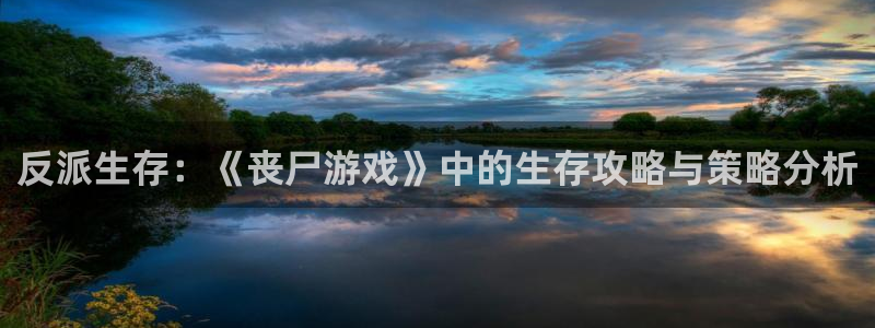 杏盛平台测速：反派生存：《丧尸游戏》中的生存攻略与策略分析